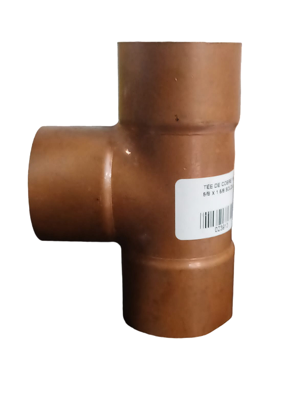 Tee de Cobre 1 - 5/8 Solda
