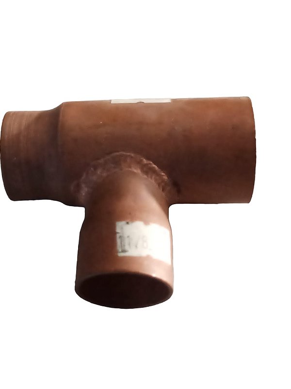 Tee de Cobre  1 1/8 x 1 1/8'' x 1 3/8