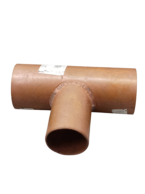 TEE de Cobre 1 3/8 X 1 3/8 X 1 1/8 Solda