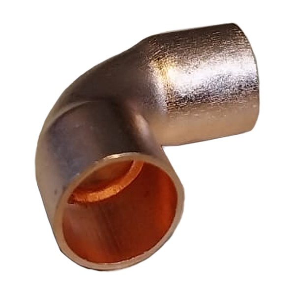 Curva 90º 3/8 Para Solda Latão Forjado Ar Condicionado