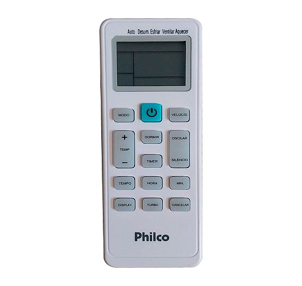 Controle remoto Philco PAC9000ITQFM9W SÓ FRIO
