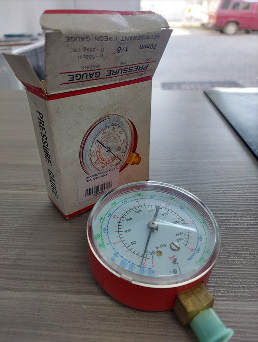 Manômetro de alta para gás 134A/404A