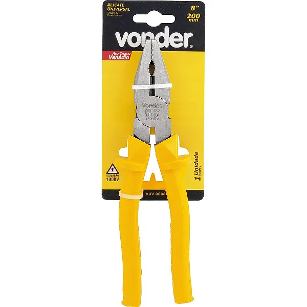 Alicate universal 8 CRV 1.000 Vonder