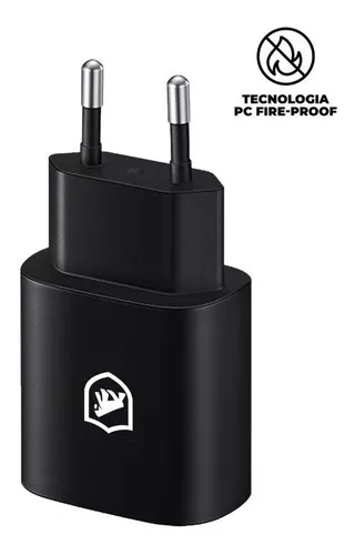 Carregador de Celular Usb-C Type-C 3.0 Qc 25w Preto GS-8090 Gshield