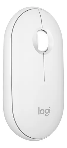 Mouse Optico Sem Fio Bluetooth Pebble 2 Silent M350S Branco Logitech