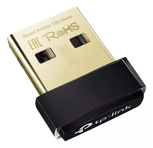 Adaptador Wireless Usb Ac 600 Dual Band 2,4/5 ghz Nano Archer T2U Plus Tp-link