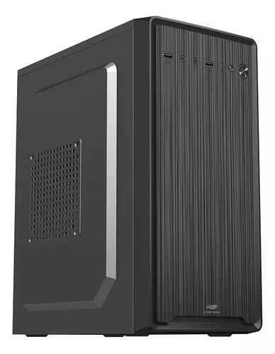 Gabinete Desktop Com Fonte Atx Mt-33BK Preto C3tech