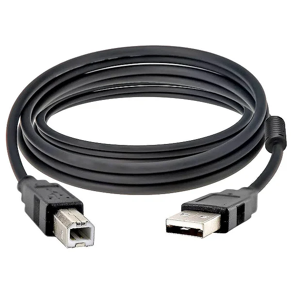 Cabo USB para Impressora 5m Chipsce