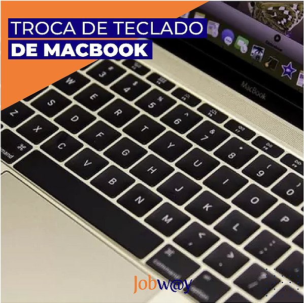 Troca de Bateria ou Teclado Macbook