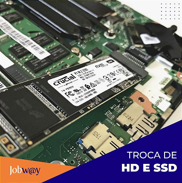 Troca de HD e SSD