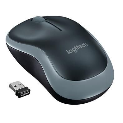 Mouse Usb Sem Fio Cinza M185 Logitech