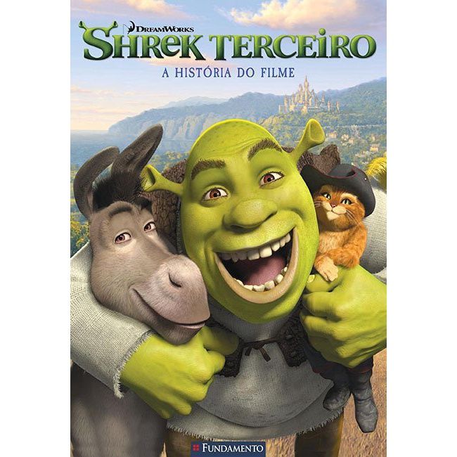 Livro Shrek Terceiro - A História do Filme (DreamWorks)
