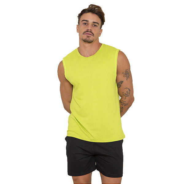 Camiseta Regata Amarela