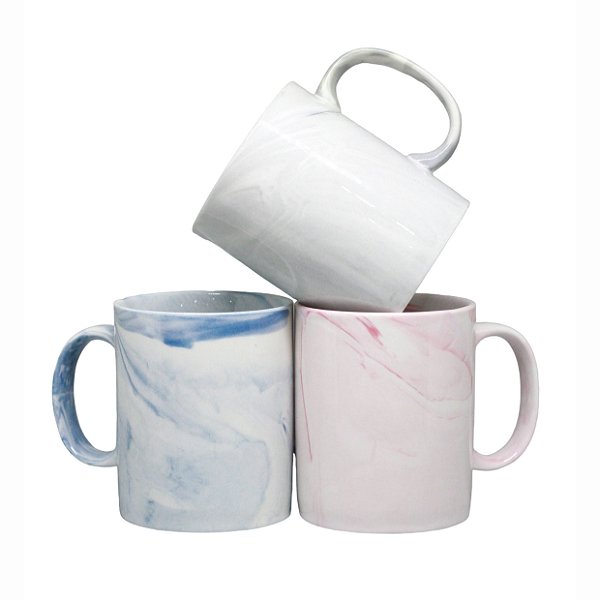 Caneca para Sublimação Mármorizada - 325ml