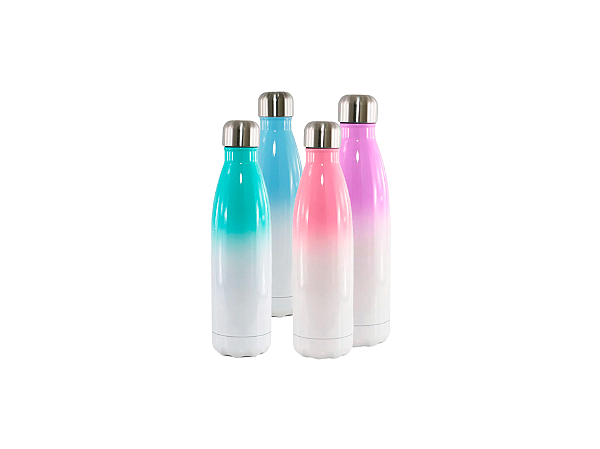 Garrafa Térmica de Inox Bicolor - 500ml