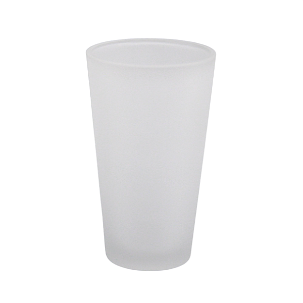 Copo de Vidro de Refrigerante 450ml - Jateado