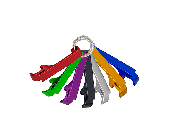 Chaveiro Abridor em Aluminio 2x1