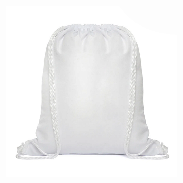 Mochila Esportiva c/Cordão Branco