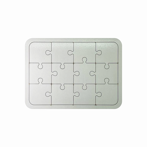 Quebra Cabeça MDF A5 para Sublimação - 16 Peças