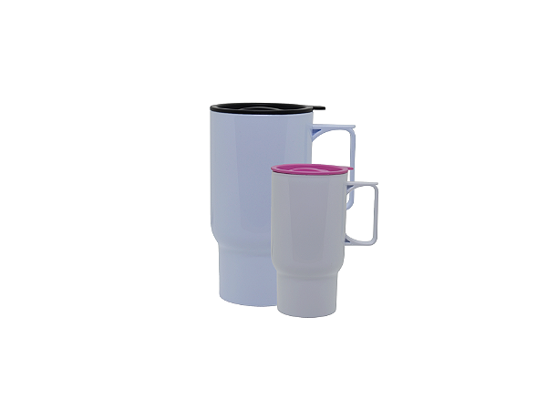 Caneca Veicular de Polímero c/ Tampa