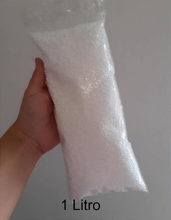 Isopor em mini perolas