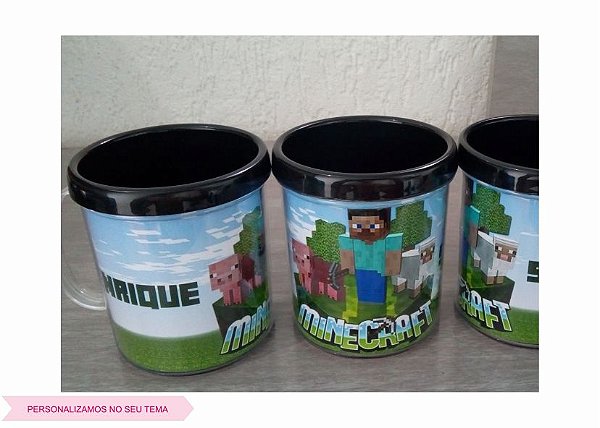 Caneca Acrílica porta foto - 20 unidades