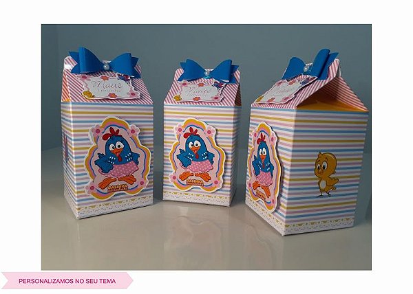 Caixa Milk Personalizada - 10 unidades