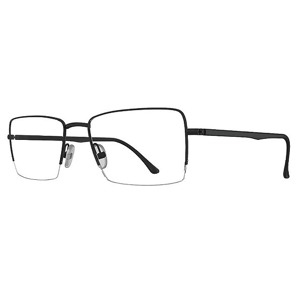 Armação de Óculos HB 0393 Matte Black - Lifestyle /55