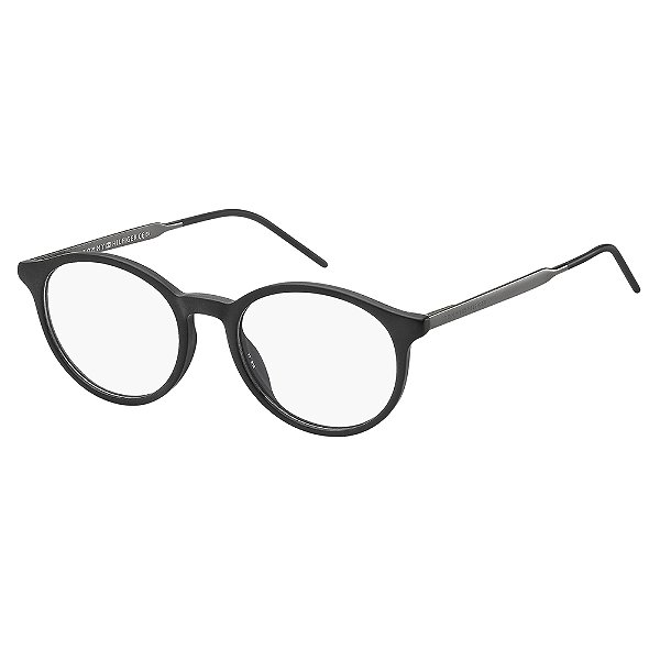 Armação de Óculos Tommy Hilfiger TH 1642 003 - 50 Preto