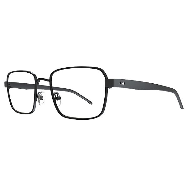 Armação de Óculos HB 0409 - Cinza Grafite - 57