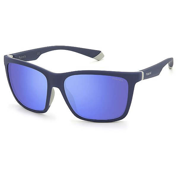 Óculos Esportivo Polaroid Pld 2126/S XW0 - 58 Azul