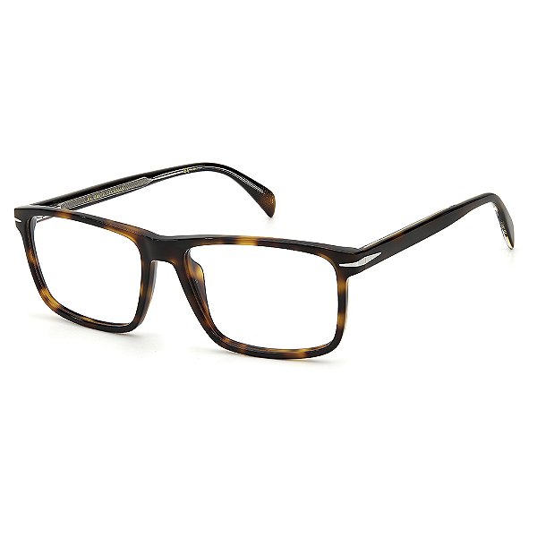 Armação de Óculos David Beckham DB 1020 086 - 56 Marrom