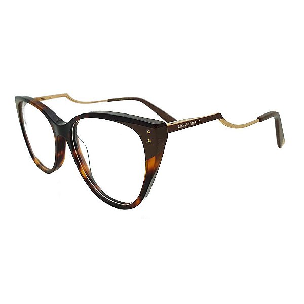 Óculos de Grau Ana Hickmann AH6403 P01/70 - Tartaruga