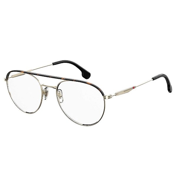 Óculos de Grau Carrera Unissex 210 54-Dourado