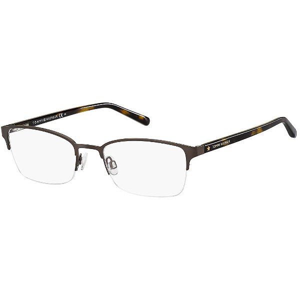 Óculos de Grau Tommy Hilfiger TH 1748 -  52 - Marrom