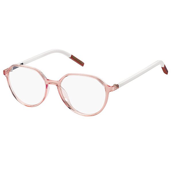 Armação de Óculos Tommy Hilfiger Jeans TJ 0011 -  50 - Rosa