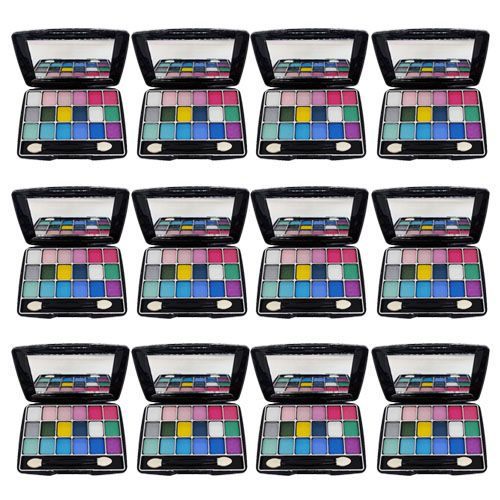 Paleta de Sombras 18 Cores Miss France MF-7397 – Box c/ 12 unid