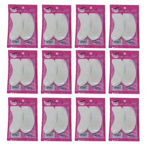 Adesivo Protetor de Pálpebras para Alongamento de Cílios com 10 pares DF-3001 - Pcte c/ 12 unid