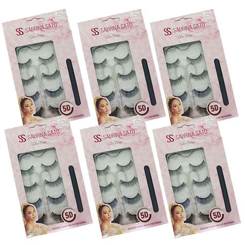 Kit de Cílios Postiços 5D-F005 Sabrina Sato SS-1350 - Kit c/ 06 unid