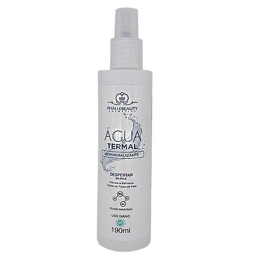 Água Termal Remineralizante 190ml Phallebeauty PH0026