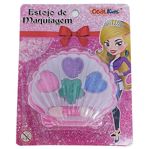 Estojo de Maquiagem Concha Goal Kids GK1592
