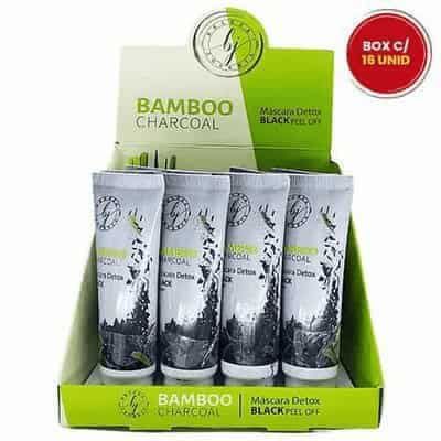 Máscara Facial Detox Black Peel Off Beleza Juvenil BJ0004 - Box c/ 16 unid