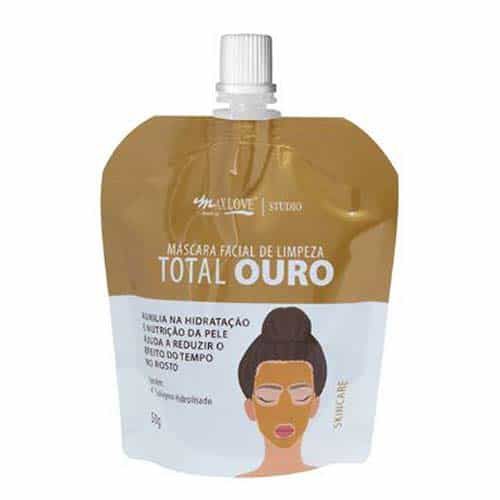 Máscara Facial Peel Off Total Ouro 50g Max Love
