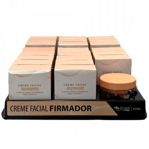 Creme Facial Firmador Max Love - Box c/ 22 unid