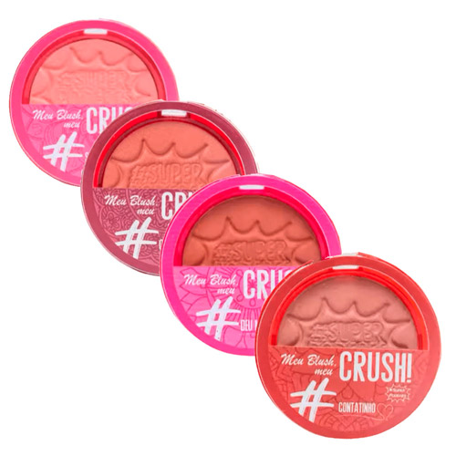 Blush Meu Blush Meu Crush Super Poderes - Kit c/ 04 unid