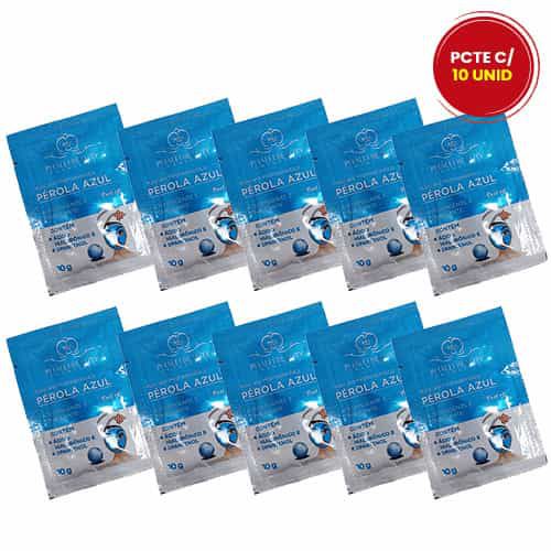 Máscara Hidroplástica Pérola Azul Peel Off Phállebeauty PH0515 - Pcte c/ 10 unid