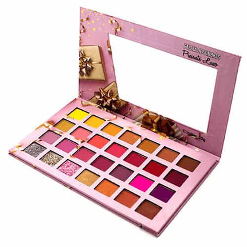 Paleta de Sombras Presente Luxo Ludurana B00093
