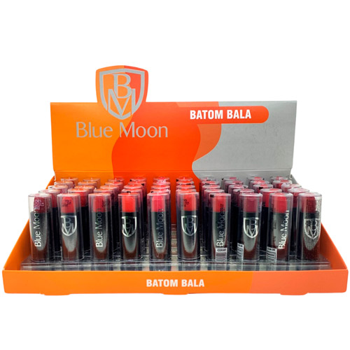 Batom Bastão Efeito Matte Blue Moon BM004 - Box c/ 50 unid