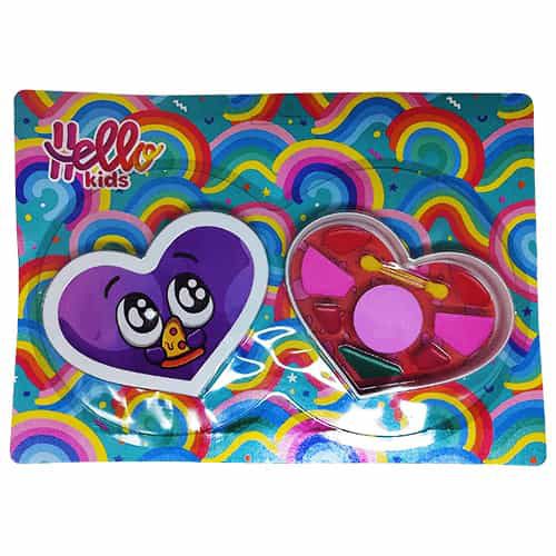Maquiagem Infantil Coração Hello Kids HK001