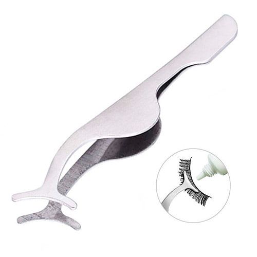 Pinça para Aplicação de Cílios Postiços Blue Moon BM1004-1